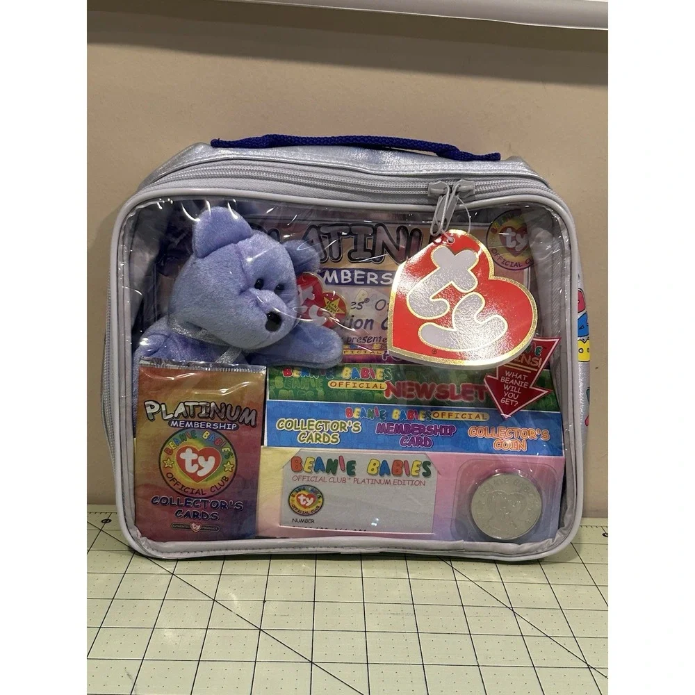 TY Beanie Babies Official Club Membership Platmuim Edition Sealed‎